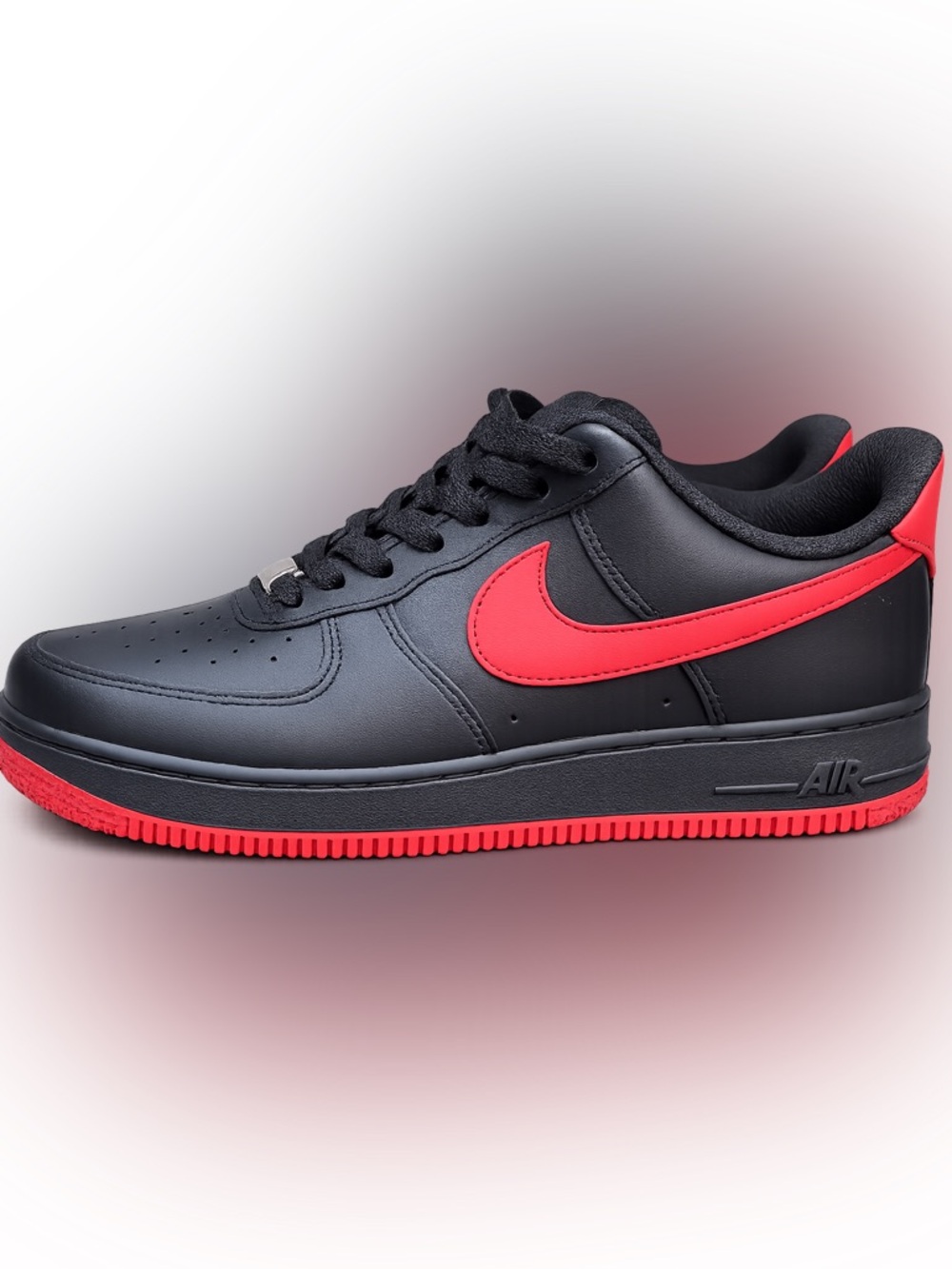 Nike Air Force 1 Low Black Red Men’s Size 10 – Clean Condition